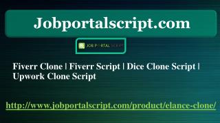 Fiverr Clone | Fiverr Script | Dice Clone Script | Upwork Clone Script