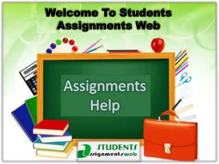 Students Assignments Presentation