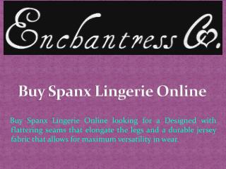 Buy Spanx Lingerie Online