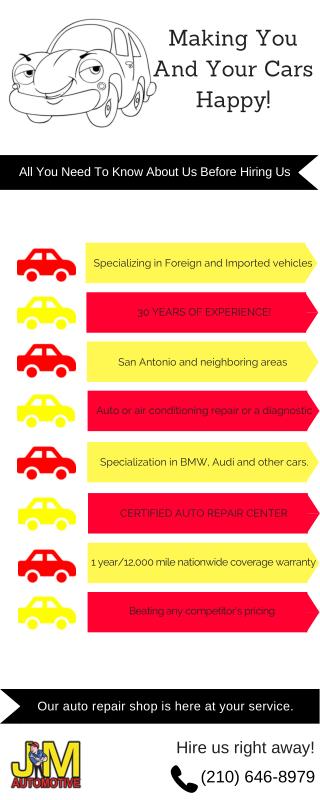 Choosing an Auto Repair Center in San Antonio