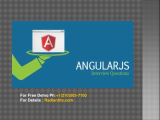 AngularJS Online training