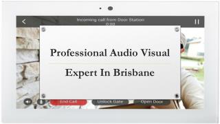 Professional Audio Visual Expert In Brisbane