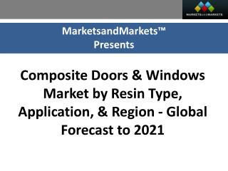 Composite Doors & Composite Windows Market worth 1,171.4 Million USD by 2021