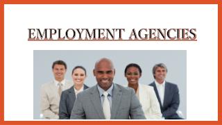 Employment Agencies - equityinsights.co.za