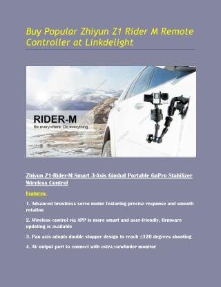 Zhiyun Z1-Rider-M