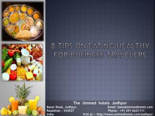 8 Tips on Eating Healthy for Business Travelers