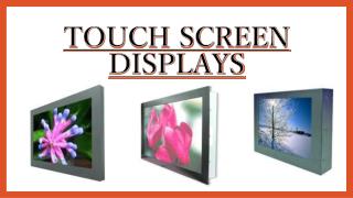 Touch Screen Displays - innova.se