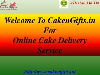 CakenGifts.in | Same Day Cake Delivery in Delhi