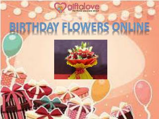 Send Birthday Flowers Online via Giftalove.com