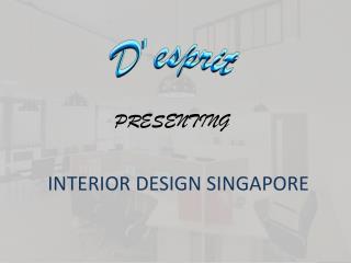 Beautiful Interior Designs Singapore | D'esprit Interiors