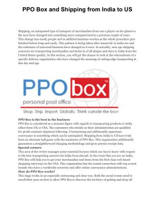 More Shipments, More Redemption Points | PPO Box.