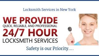 Locksmith Services in New York