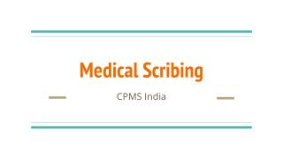 Medical Scribing - Course and Career Growth in India