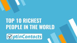 Top 10 Richest People in The World