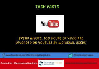YouTube tech fact