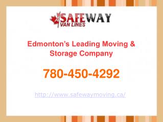 Edmonton Movers – Local & Long Distance Moving Services | 780-450-4292