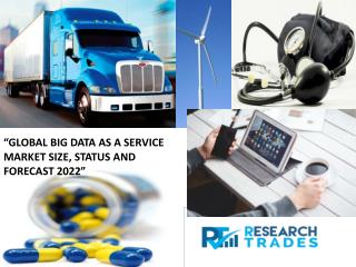 Global Big Data As A Service Market To Witness An Outstanding Growth By 2022