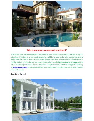 Properties Uzumlu