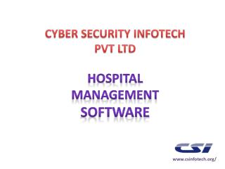 Hospital Management Software