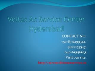 Voltas Ac Service Center Hyderabad