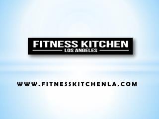 Healthy meal delivery Los Angeles