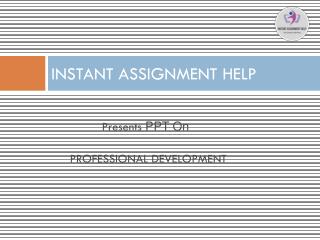 Sample PPT on Professional Development