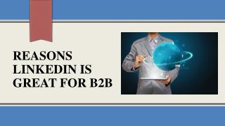 Reasons LinkedIn Is Great For B2B