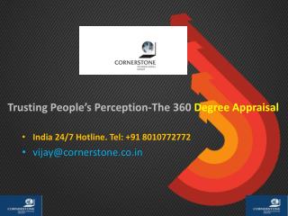 Trusting People’s Perception-The 360 Degree Appraisal