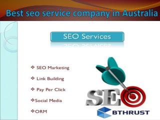 Best seo in Australia