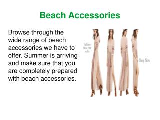 Beach Accessories