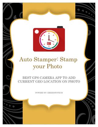 GPS Stamp for Photo