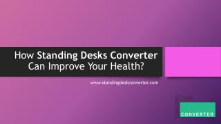 Standing Desk Converter