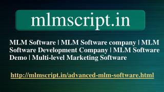 MLM Software | MLM Software company | MLM Software Development Company | MLM Software Demo | Multi-level Marketing Softw