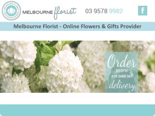 Melbourne Florist - Online Flowers & Gifts Provider