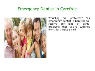 Emergency Dentist in Cave Creek