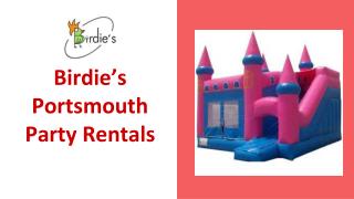 Portsmouth Party Rentals - Birdie's