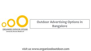 Outdoor Advertising Agency in India