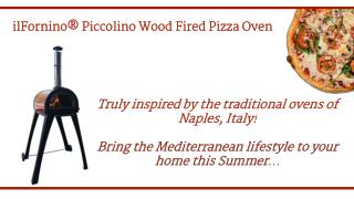 ilFornino® Piccolino Wood Fired Pizza Oven