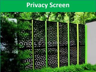 Privacy Screen