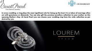 Buy Diamond Rings For Wedding In India Online