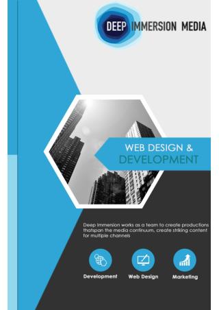 Creative Web Design Company Florida | Deep Immersion Media