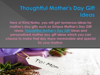 Personalized Mother's Day Gifts