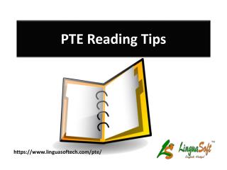 Pte reading tips