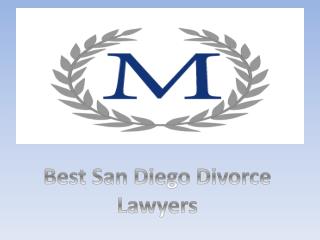 San Diego Divorce Lawyers