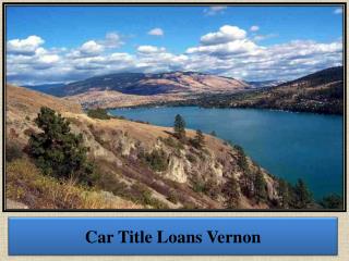 Car Title Loans Vernon