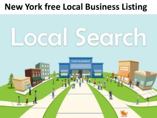 New York Free local Business Listing