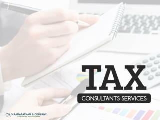 Tax Consultants Services