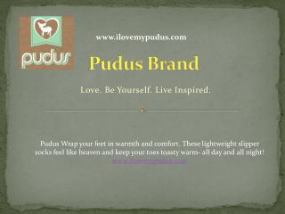 Pudus Brand - Warm & Cozy Slipper Socks