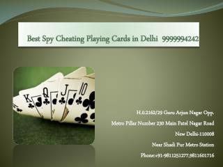 Spy Cheating Marked Playing Cards in Delhi-9999994242