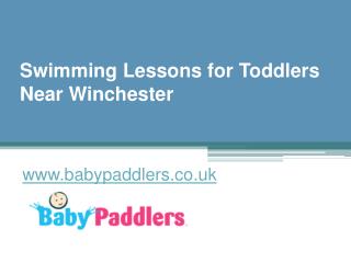 Swimming Lessons for Toddlers Near Winchester - www.babypaddlers.co.uk